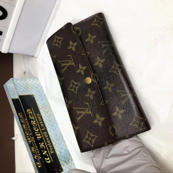 Sold! Louis Vuitton Sarah monogram long wallet - Picture 2 of 12